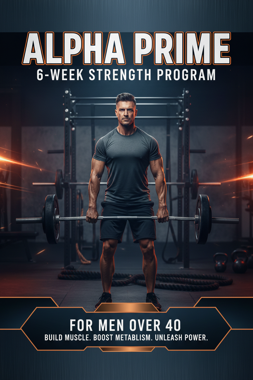 6-Week Strength Training Program for Men Over 40
